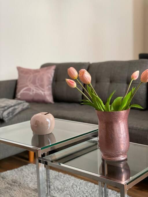 Akk3 Apartment Magdeburg Altstadt Zentral Balkon Экстерьер фото